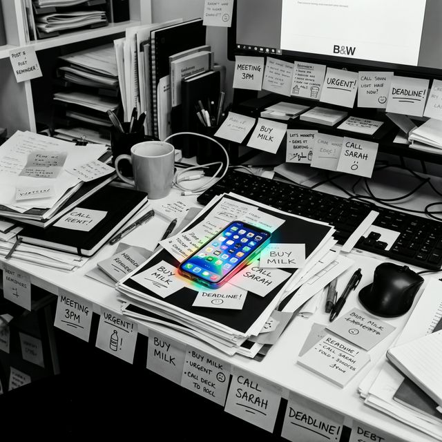 Chaotic desk